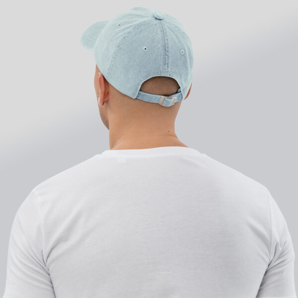 Denim Hat Unisex - Blue Ocean - Image 5