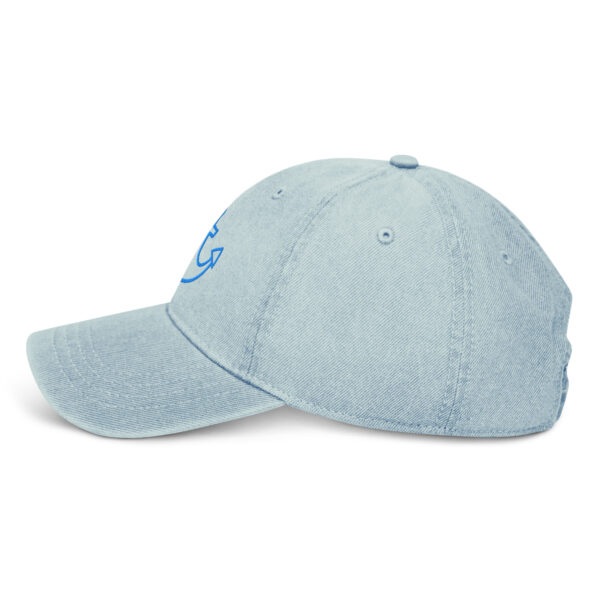 Denim Hat Unisex - Blue Ocean - Image 8
