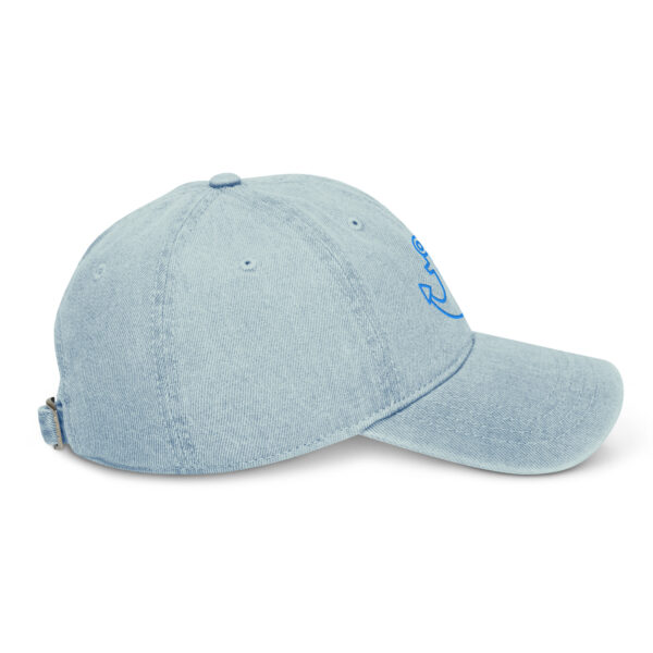 Denim Hat Unisex - Blue Ocean - Image 10