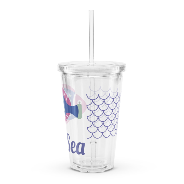 Plastic Tumbler Clear - Sea - Image 3