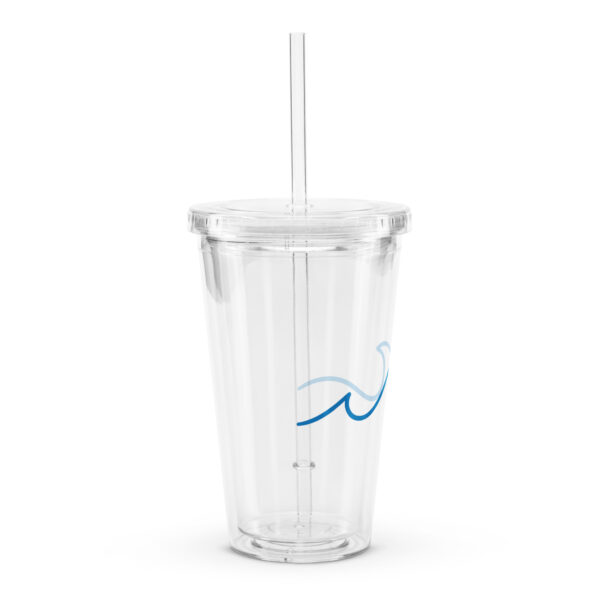 Plastic Tumbler Clear - Waves - Image 3