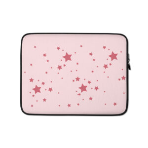 Laptop Sleeve - Pink Stars