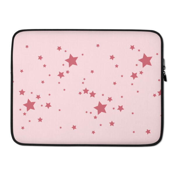 Laptop Sleeve - Pink Stars - Image 2