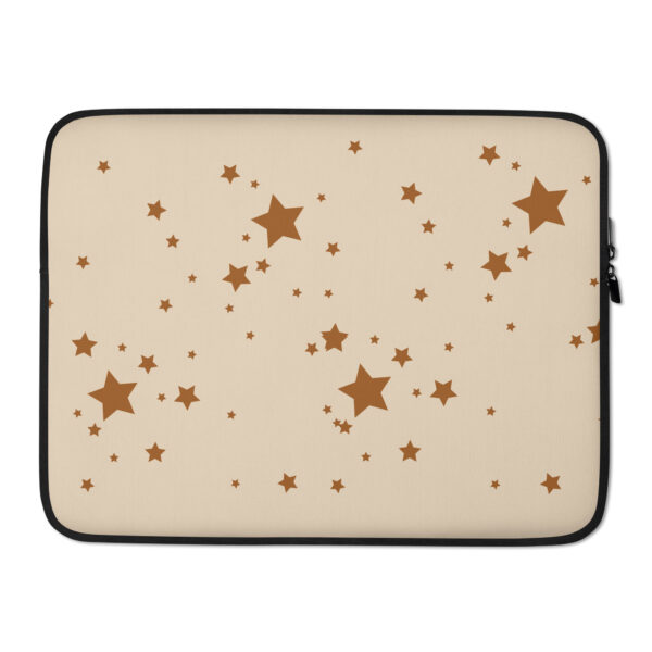 Laptop Sleeve - Golden Stars - Image 2