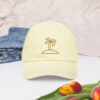 Dad hat Unisex - Yellow Island - Image 6