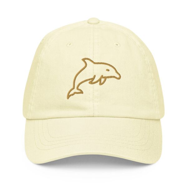 Dad hat Unisex - Yellow Dolphin
