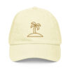 Dad hat Unisex - Yellow Island