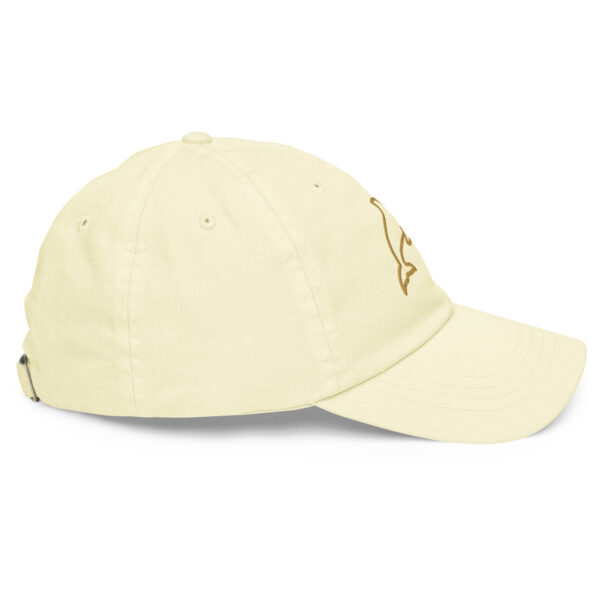 Dad hat Unisex - Yellow Dolphin - Image 9