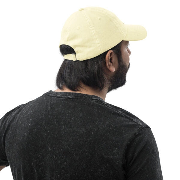 Dad hat Unisex - Yellow Dolphin - Image 5