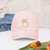 Dad hat - Pink Coconut - Image 4