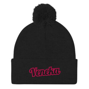Beanie Pom-Pom Veneka - Pink