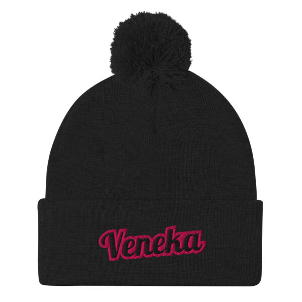 Beanie Pom-Pom Veneka - Pink