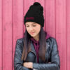 Beanie Pom-Pom Veneka - Pink - Image 5