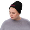 Beanie Ribbed Knit Veneka - Pink - Image 2