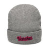 Beanie Ribbed Knit Veneka - Pink - Image 6
