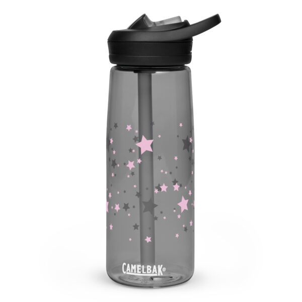 Water Bottle Sports - Pink Stars - Image 2