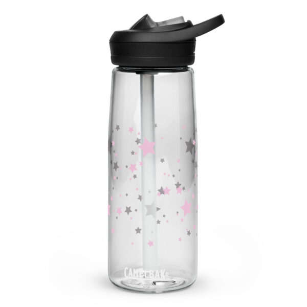 Water Bottle Sports - Pink Stars - Image 5
