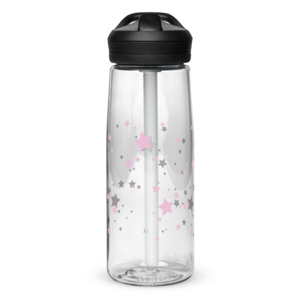 Water Bottle Sports - Pink Stars - Image 6
