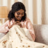Blanket Sherpa - Cream Stars - Image 2