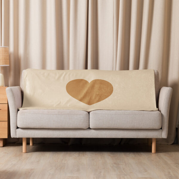 Blanket Sherpa - Big Golden Heart - Image 2