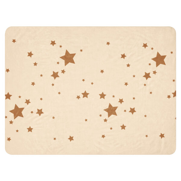 Blanket Sherpa - Cream Stars - Image 6