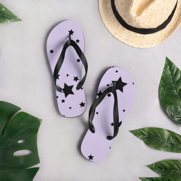 Flip-Flops - Purple Stars - Image 2