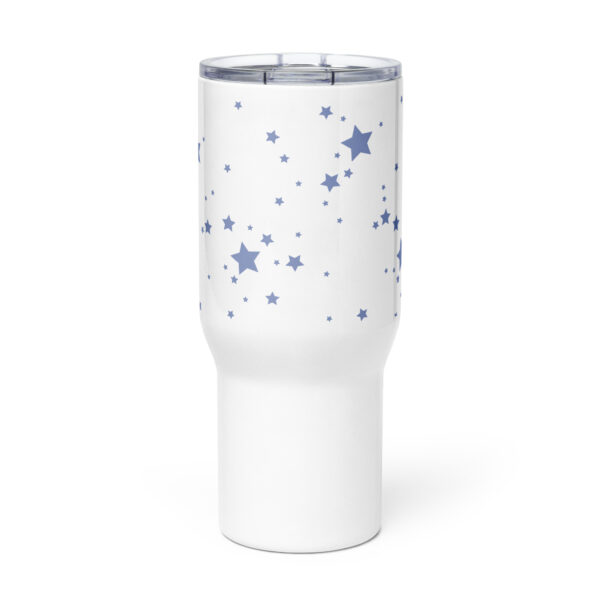 Travel mug - Purple Stars - Image 3