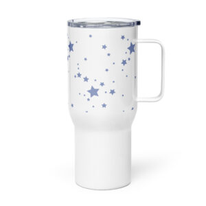 Travel mug - Purple Stars