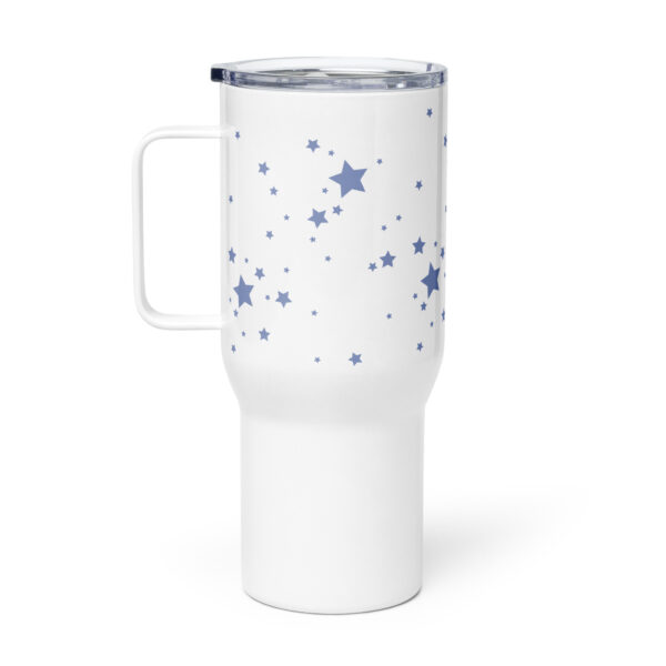 Travel mug - Purple Stars - Image 2