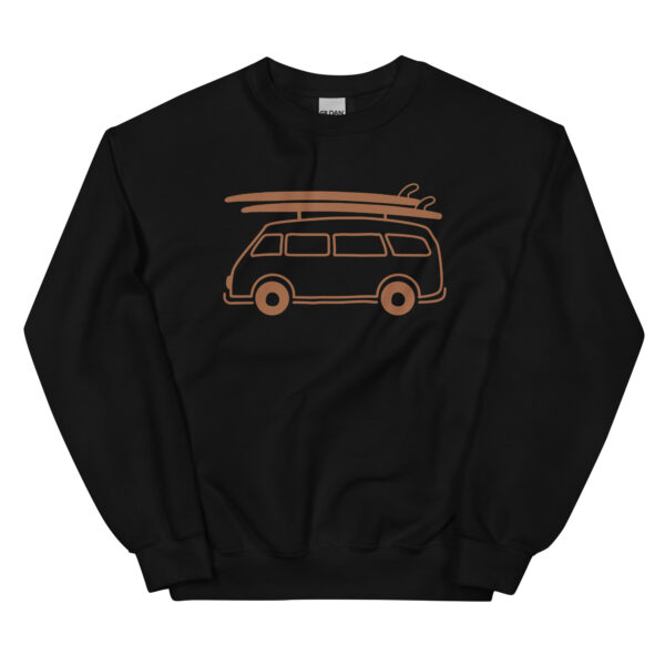 Crew Neck Sweatshirt - Let's Go Surf