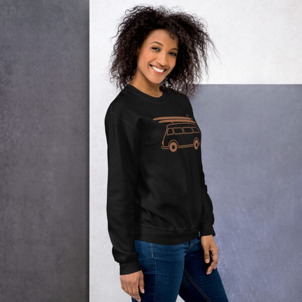 Crew Neck Sweatshirt - Let's Go Surf - Image 3