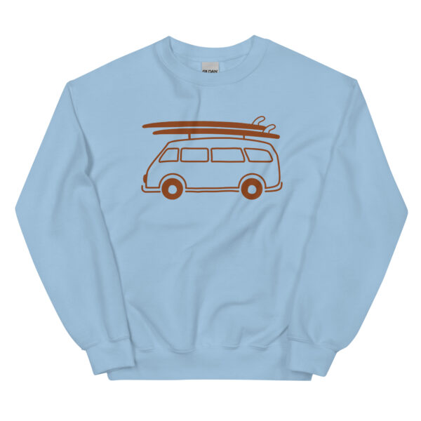 Crew Neck Sweatshirt - Let's Go Surf - Image 7