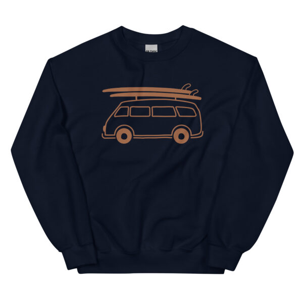 Crew Neck Sweatshirt - Let's Go Surf - Image 5