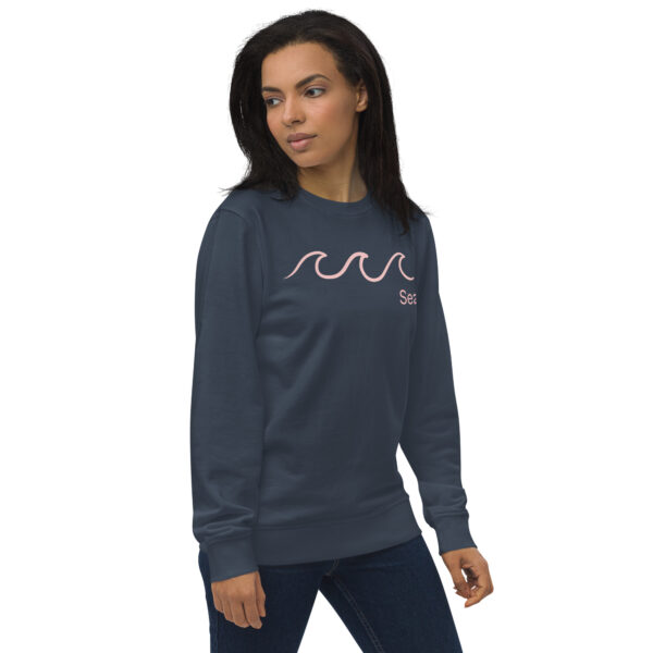 Organic sweatshirt Unisex - Waves - Image 2