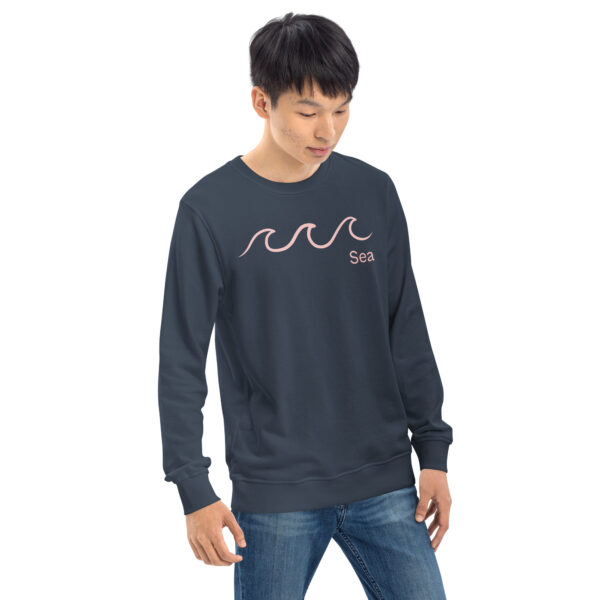 Organic sweatshirt Unisex - Waves - Image 3