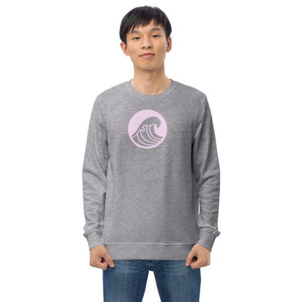 Organic sweatshirt Unisex - Wave - Image 4