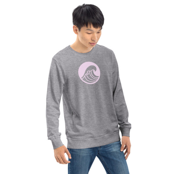 Organic sweatshirt Unisex - Wave - Image 3