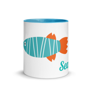 Mug - Coral Blue