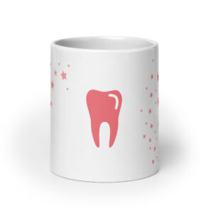 Mug White glossy - Pink Dentistry