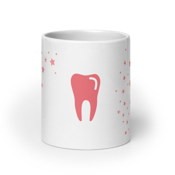 Mug White glossy - Pink Dentistry