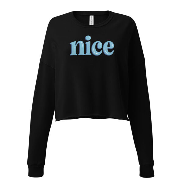 Crop Sweatshirt - Nice - Image 2