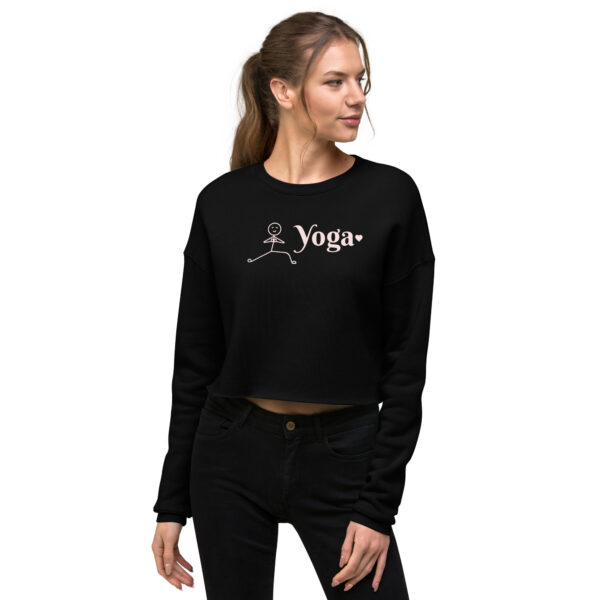 Crop Sweatshirt - Yoga - Image 2