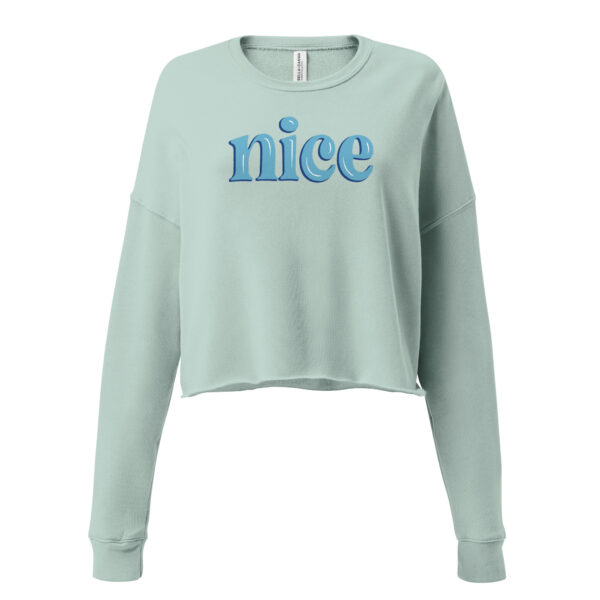 Crop Sweatshirt - Nice - Image 3