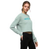 Crop Sweatshirt - Stripes Fish - Image 11