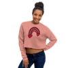 Crop Sweatshirt - Rainbow of Hearts - Image 5