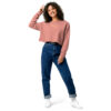 Crop Sweatshirt - Sea - Image 2