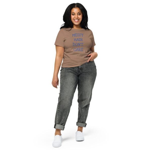 T-shirt High-Waisted - Messy Hair Don't Care - Image 4