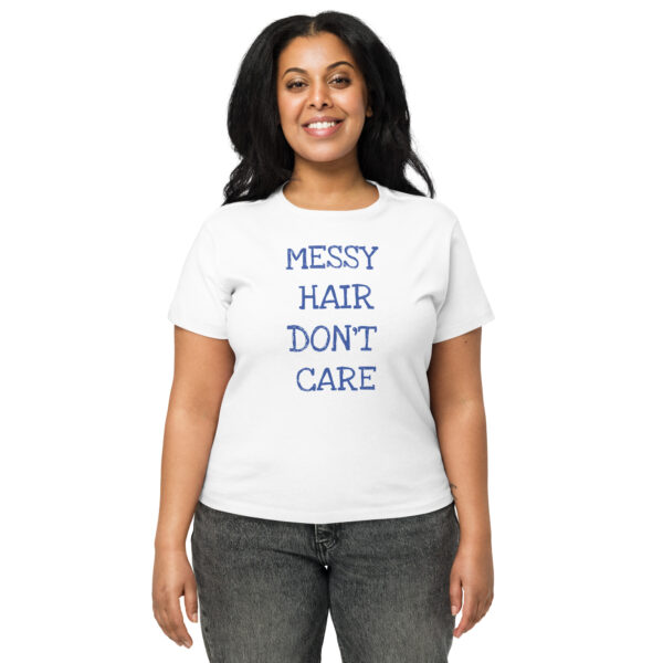 T-shirt High-Waisted - Messy Hair Don't Care - Image 7