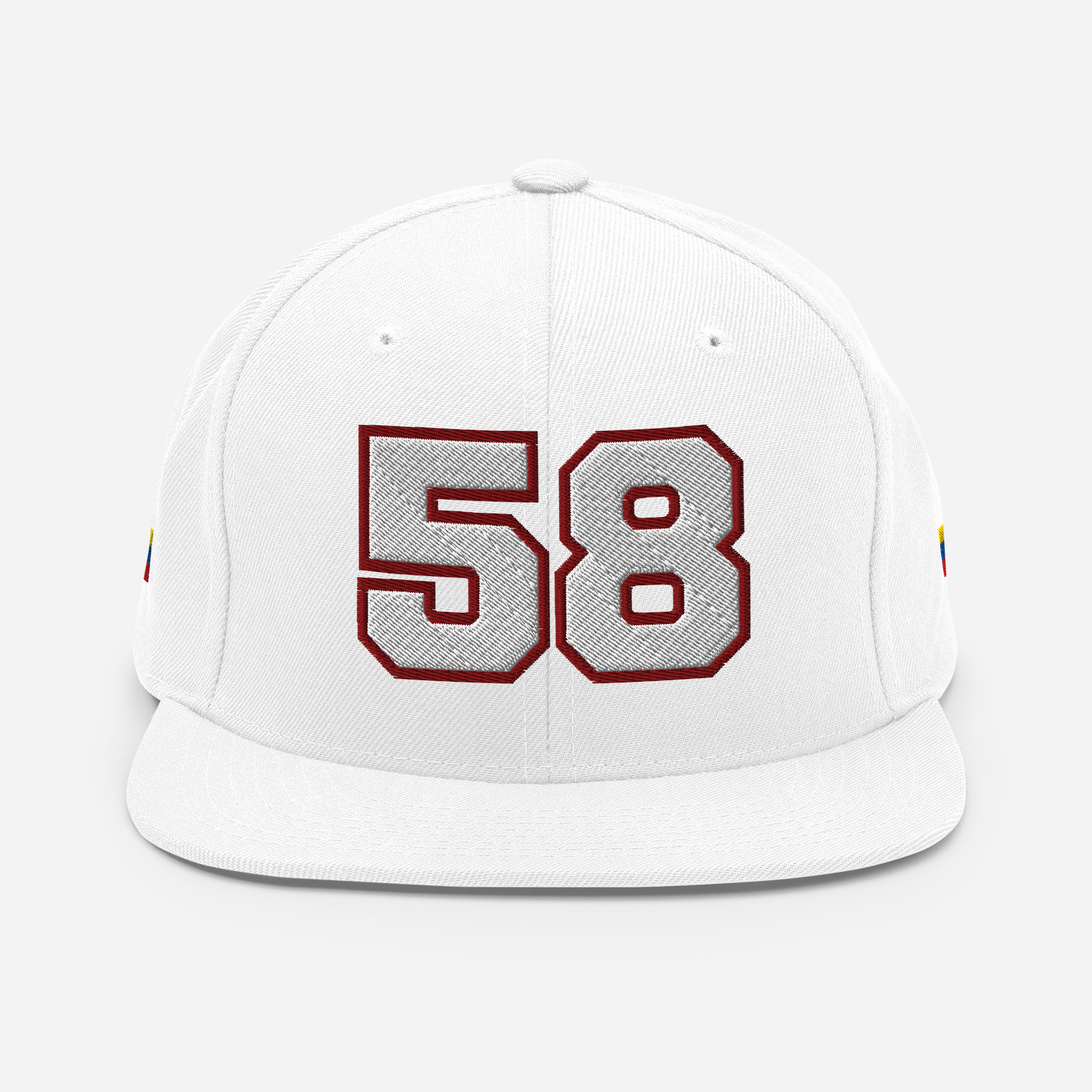 Hat Snapback Unisex - Venezuela 58 Coral - Image 13